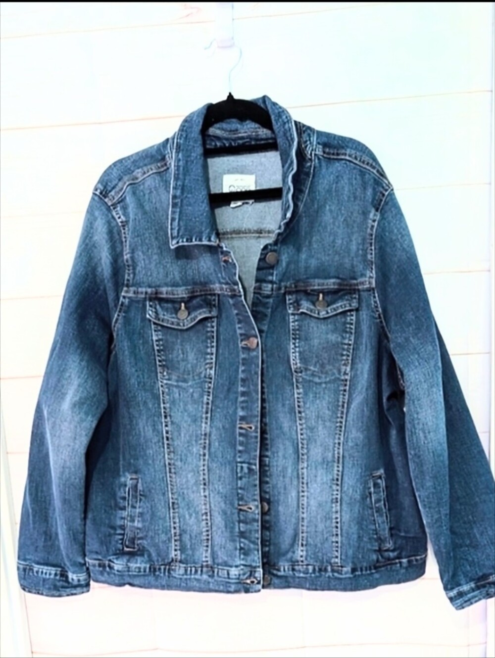 Warehouse One Plus Size Denim Jacket  Size 3X